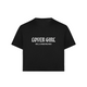 ‘LOVER GIRL’ CROP TOP (BLACK)