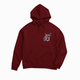 ‘DREAMS & BUTTERFLIES’ HOODIE (BURGANDY)