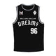 ‘M$D 96’ Basketball Jersey (Black)