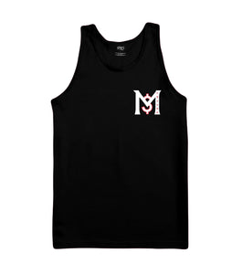 ‘M$D LOGO’ TANK TOP (BLACK)