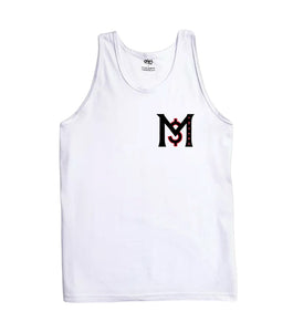 ‘M$D LOGO’ TANK TOP (WHITE)