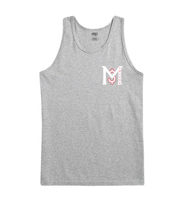 ‘M$D LOGO’ TANK TOP (GREY)