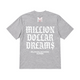 ‘M$D BRAND’ TEE (HEATHER GREY)