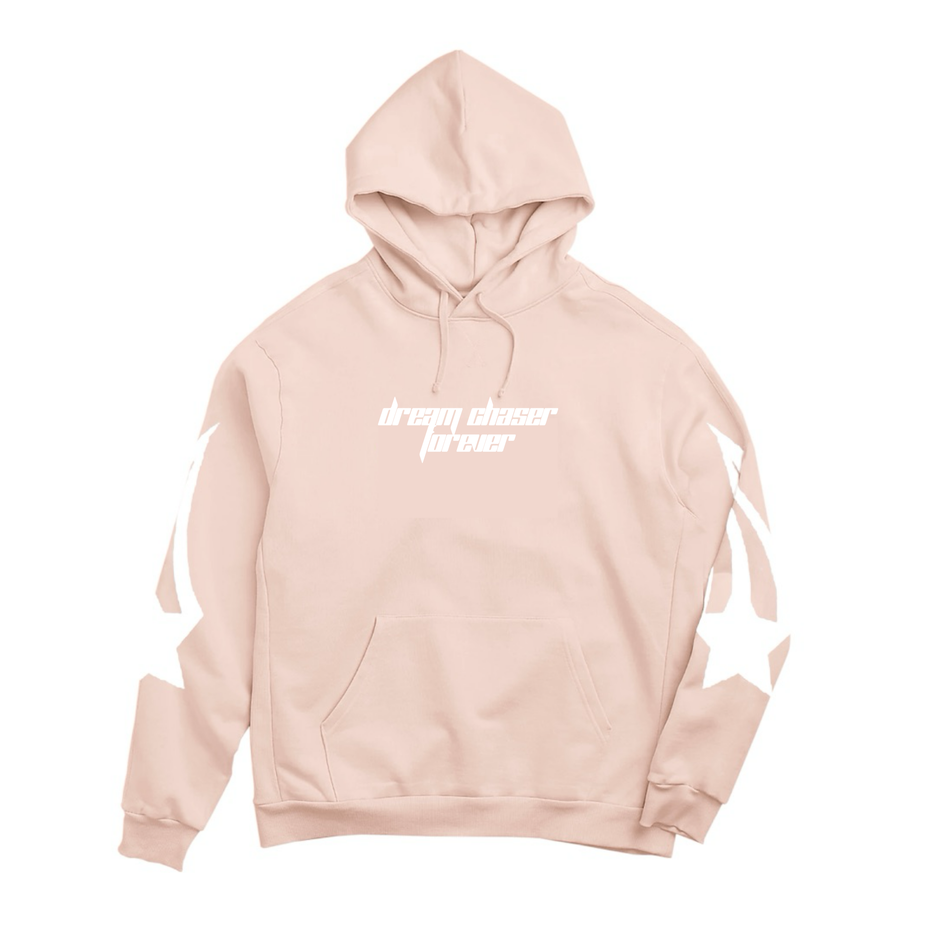 DREAM CHASER FOREVER HOODIE PINK Million Dreams Clothing