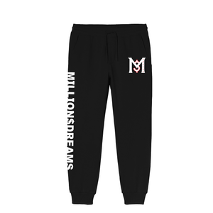 ‘LOGO’ JOGGERS (BLACK)
