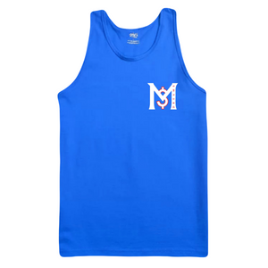 ‘M$D LOGO’ TANK TOP (BLUE)